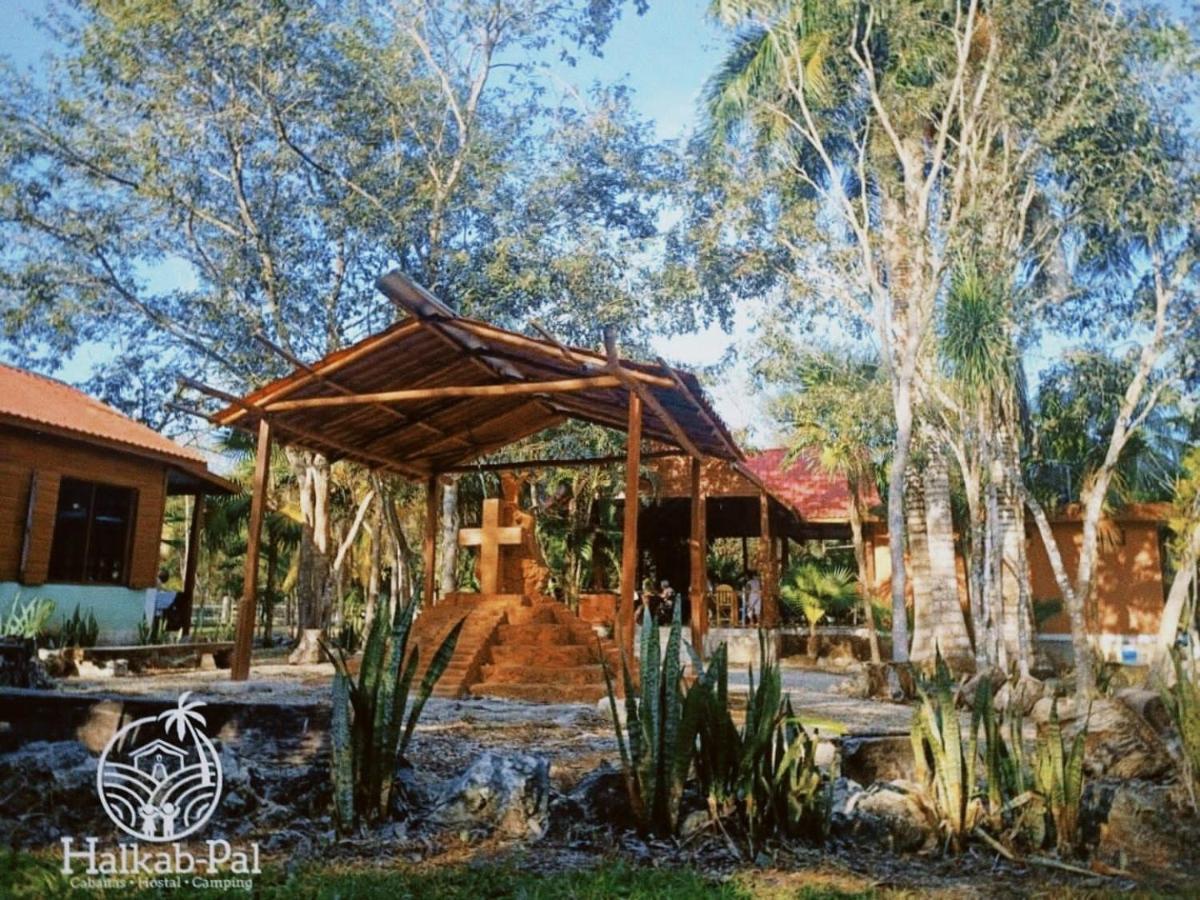 Aldea Halkab-Pal Hostal Y Cabanas Huay Pix Zewnętrze zdjęcie